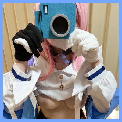 【※巨乳コスパイズリ】崩〇スタ〇レイル三月な〇か、ふわっとろ天然Gcupコスプレパイズリ。童貞くん〇乳手コキに耐えられず暴発！おじさんずらしハメ中出し 